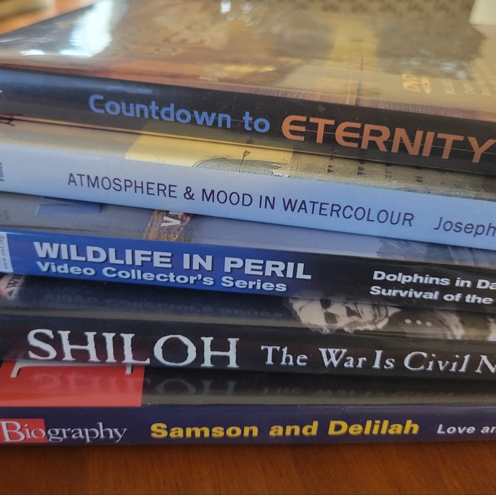 Documentary Educational DVD Bundle 5 Pre-Owned Films